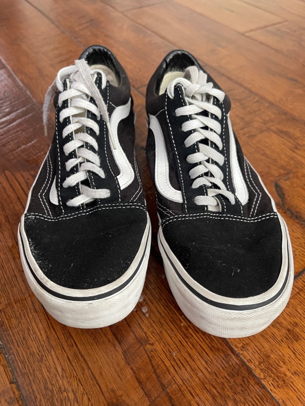 Vans Black and White Old Skool Sneakers